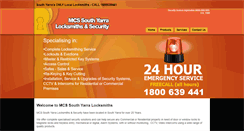 Desktop Screenshot of mcslocksmiths.com.au